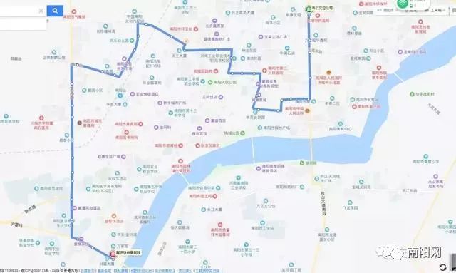 南阳公交4路线路图,南阳公交线路图高清