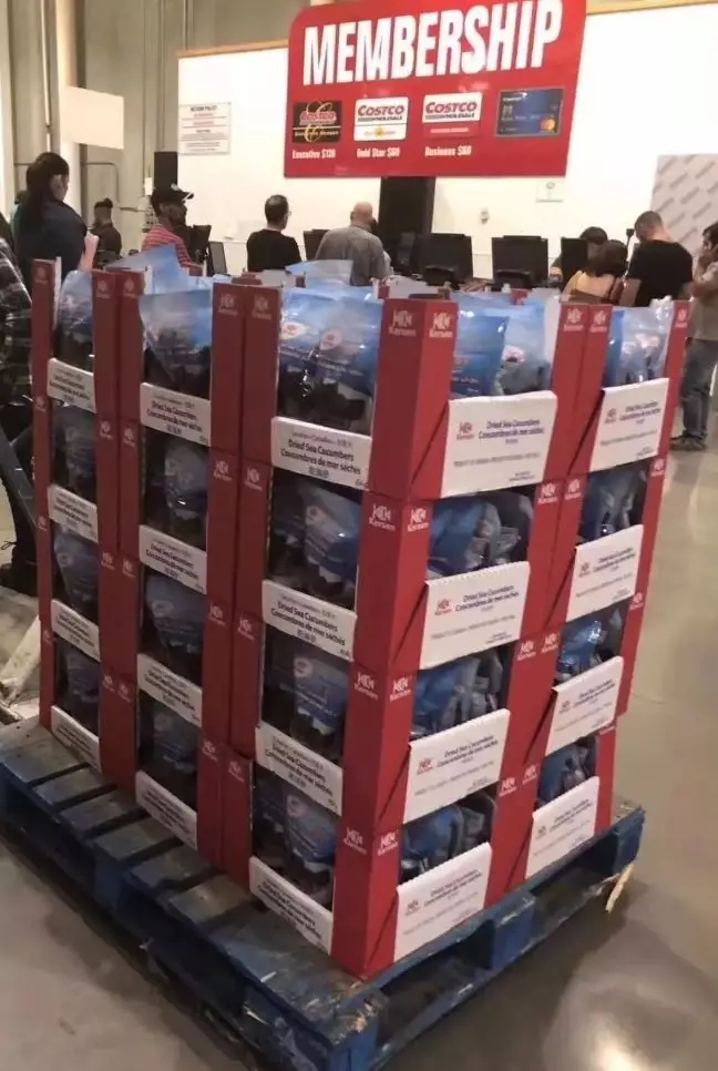 加拿大超市华人抢购,加拿大海参产品