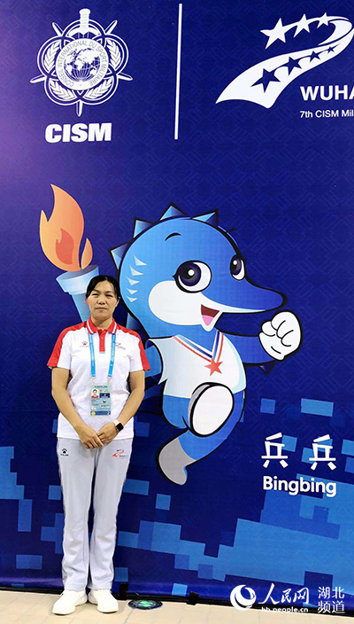 武汉一高校教师担任军运会水上救生项目裁判长