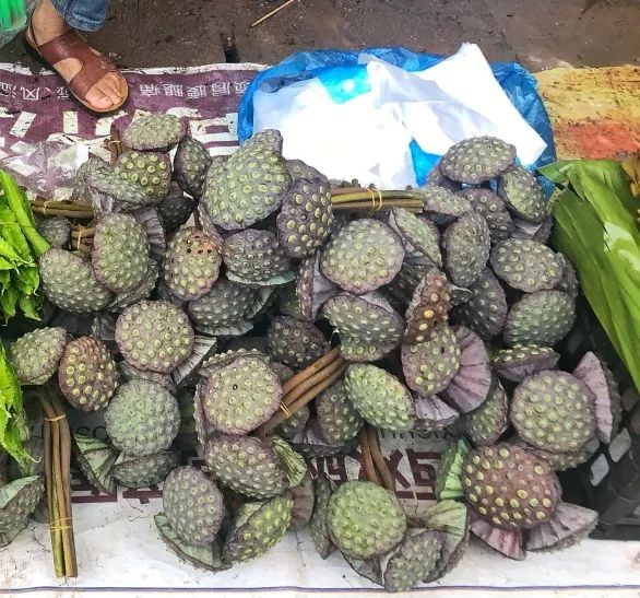 西双版纳傣族赶街视频,勐腊县勐仑镇赶街