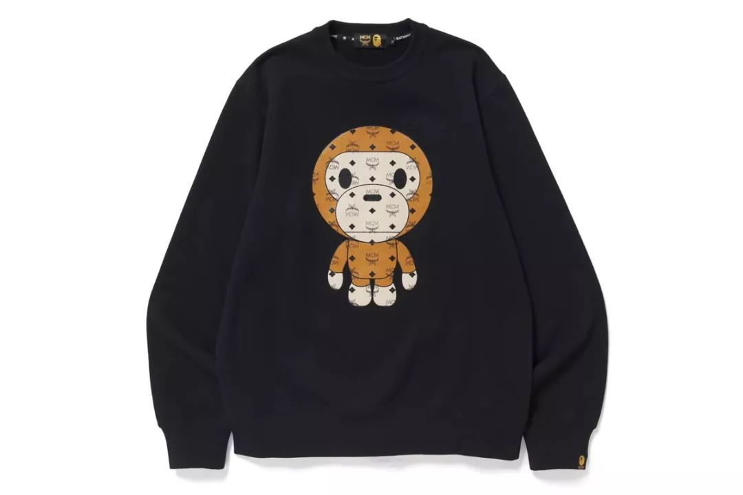 bape和mcm联名外套,mcmxbape联名背包
