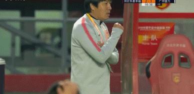 河北华夏马尔康进球,富力4比2扎哈维