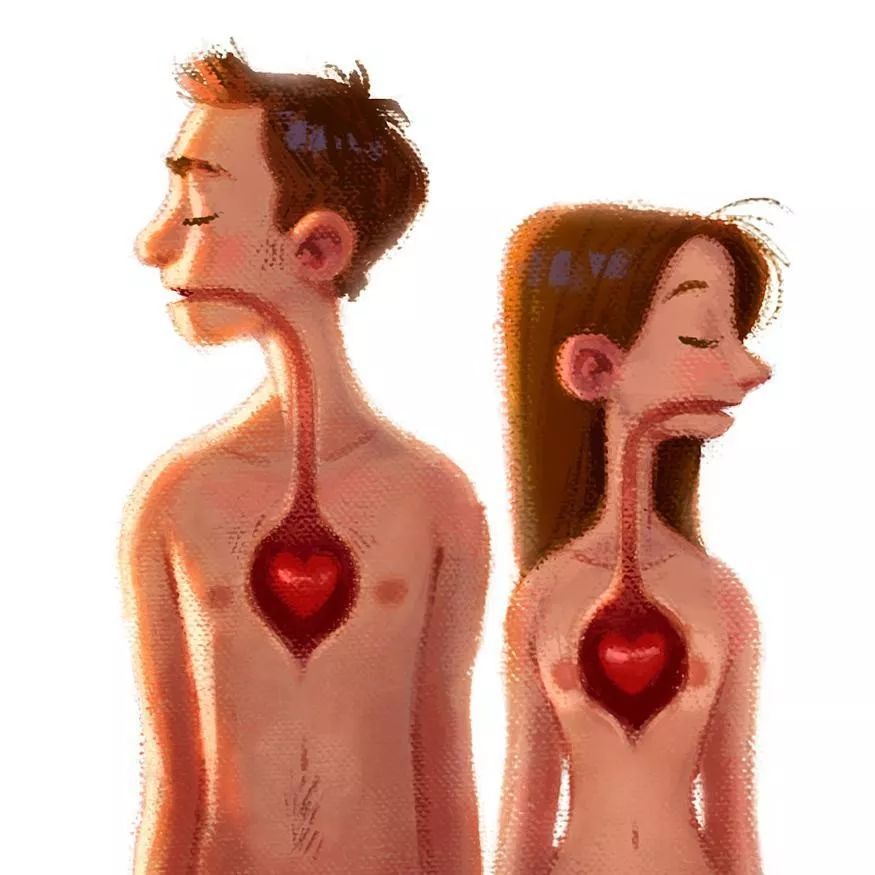 这些插画是我人生中最扎心的刻画,这些插画把人性说透彻了