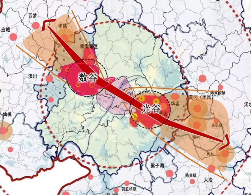 武汉东西湖中部数谷,东西湖数谷