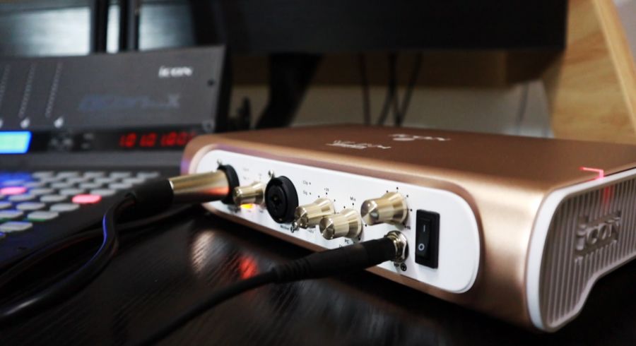 ICON艾肯发布闪耀金VH4直播声卡日前已经上市