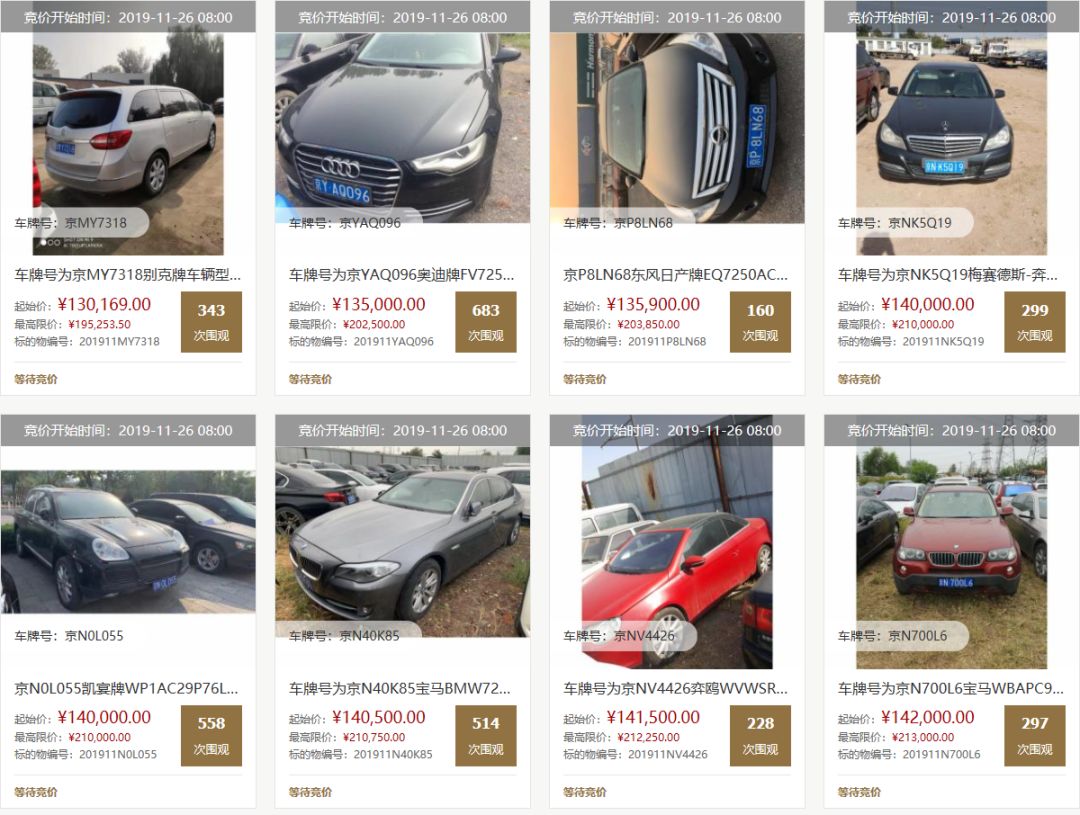 无需摇号的京牌车型,不用摇号就能买车