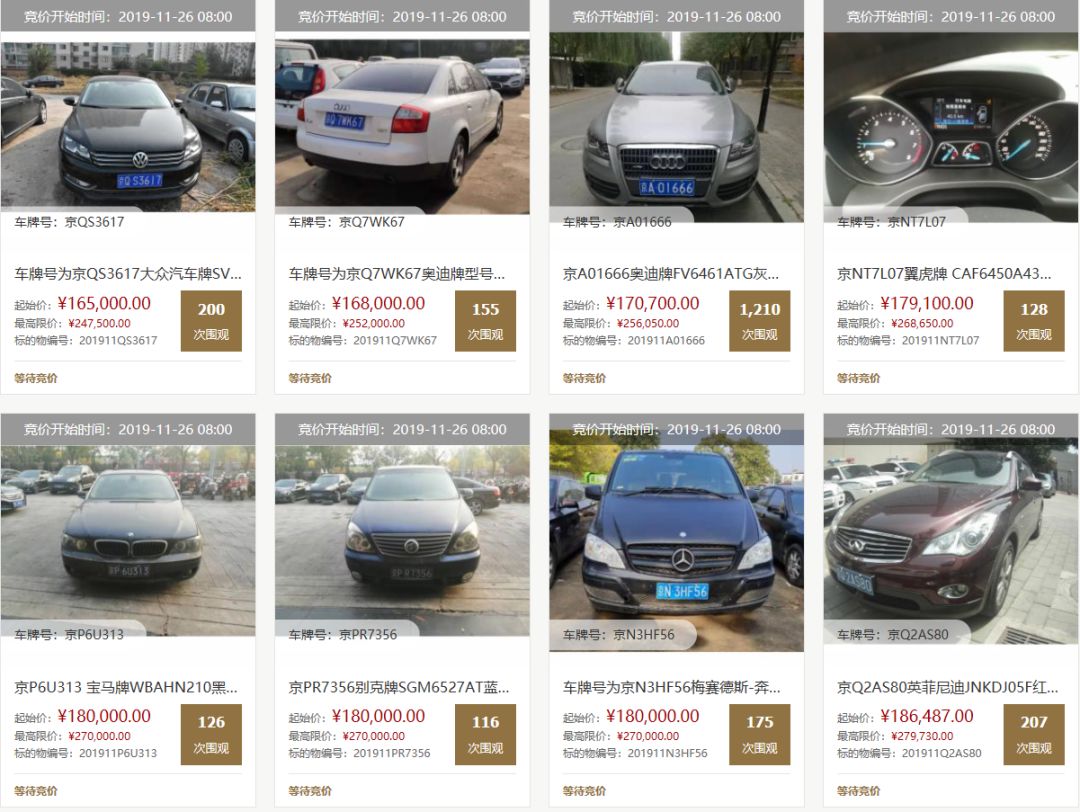 无需摇号的京牌车型,不用摇号就能买车