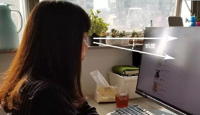 为什么把显示器垫高了眼睛不舒服,有没有必要把电脑显示屏垫高