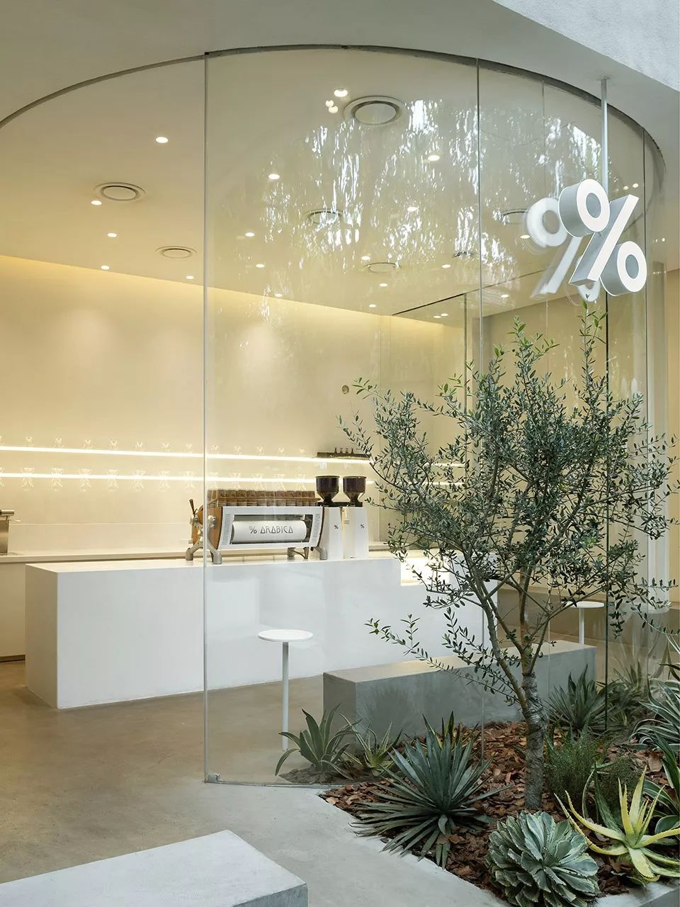 B.L.U.E.建筑设计事务所新作|%Arabicacoffee上海建国西路店设计