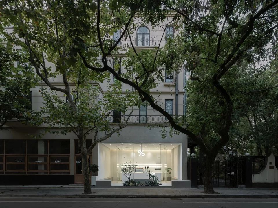 B.L.U.E.建筑设计事务所新作|%Arabicacoffee上海建国西路店设计