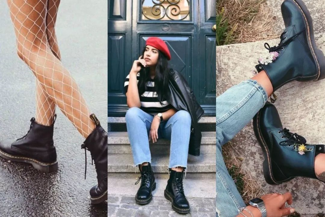 2020年最火的黑色马丁靴,2022年马丁靴还会流行吗
