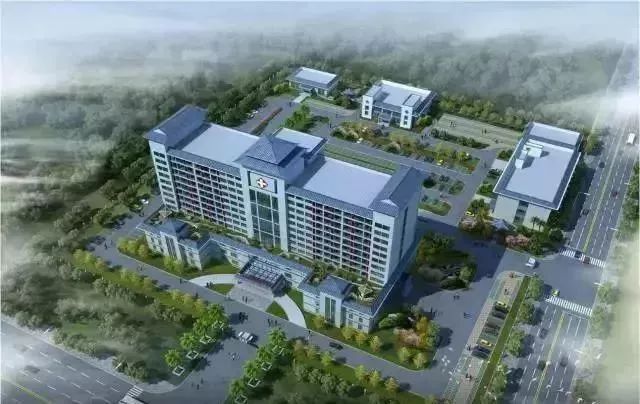柳州中西医结合医院新院建设情况,柳州工人医院新院旁边新建工地