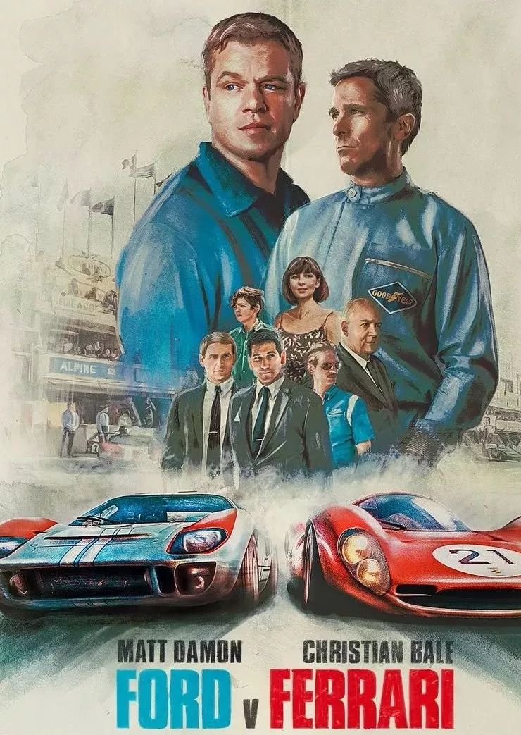 福特vs法拉利剧情,福特vs法拉利完整版