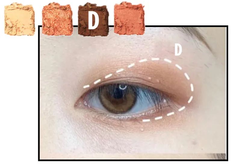 日常妆下眼睑画法,简单下眼睑眼妆画法