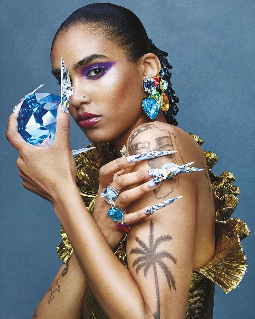 cardib亚裔美甲师,cardib的美甲师