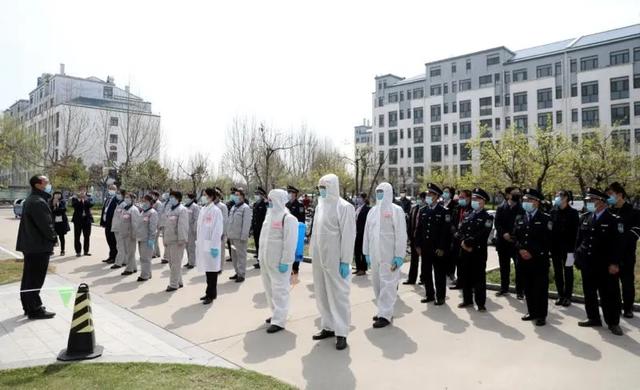 防控疫情校园演练,山东临沂大学疫情防控