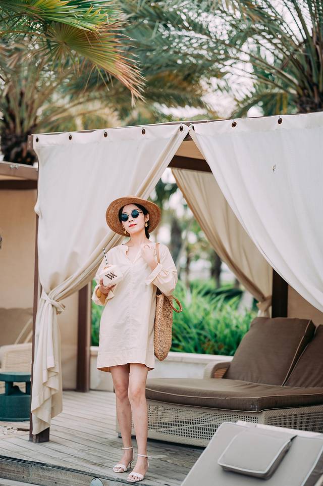 阿联酋迪拜之行,小狮妹和爸爸