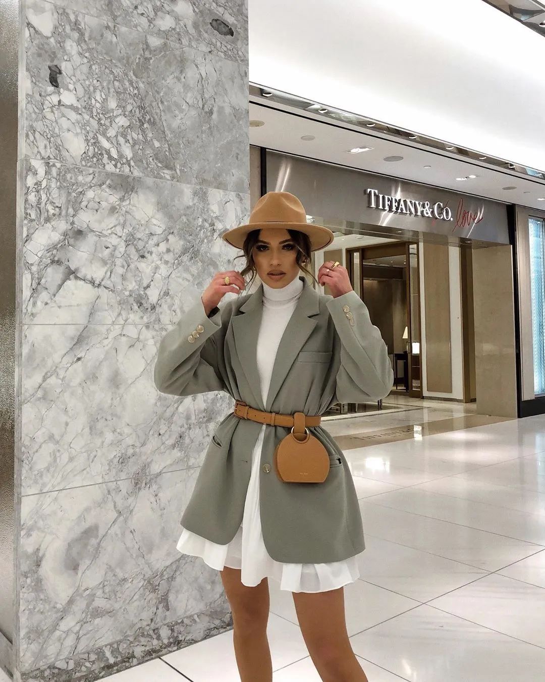 开春穿搭西装收腰裙,西装内搭裙子高级感减龄潮款