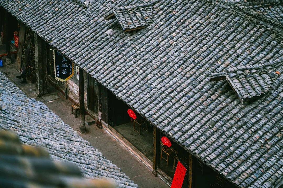 成都黄龙溪古镇美景竖屏,黄龙溪古镇小景