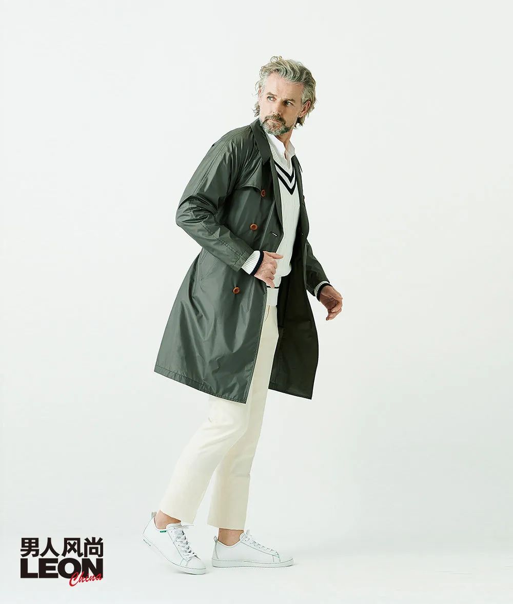 战壕风衣过膝好看还是不过膝,战壕风衣推荐军事风