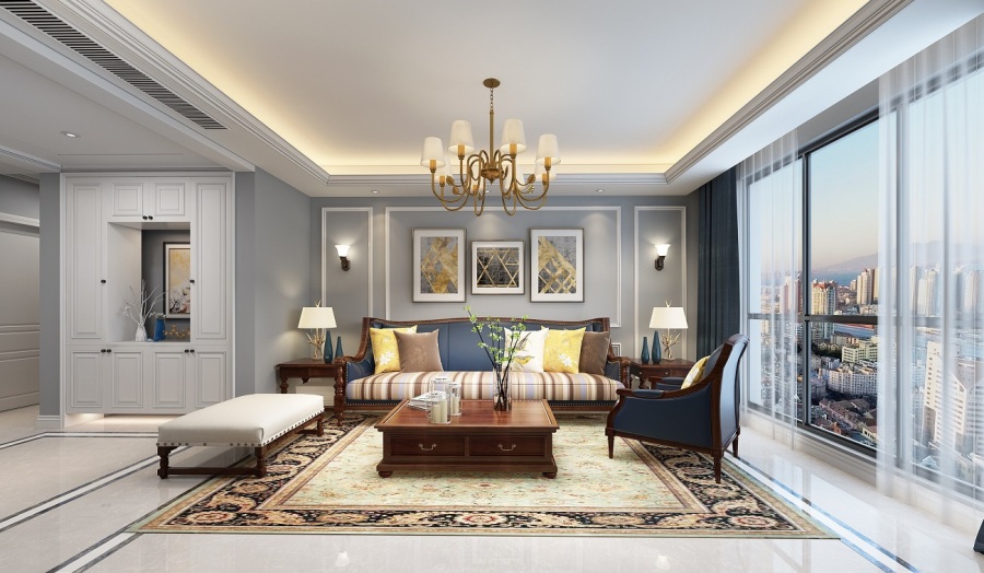 济南龙湖春江郦城118装修案例,武汉龙湖春江郦城130平装修案例