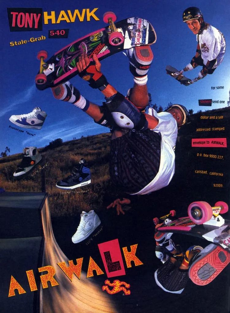 传奇滑手TonyHawk换过多少鞋子赞助？