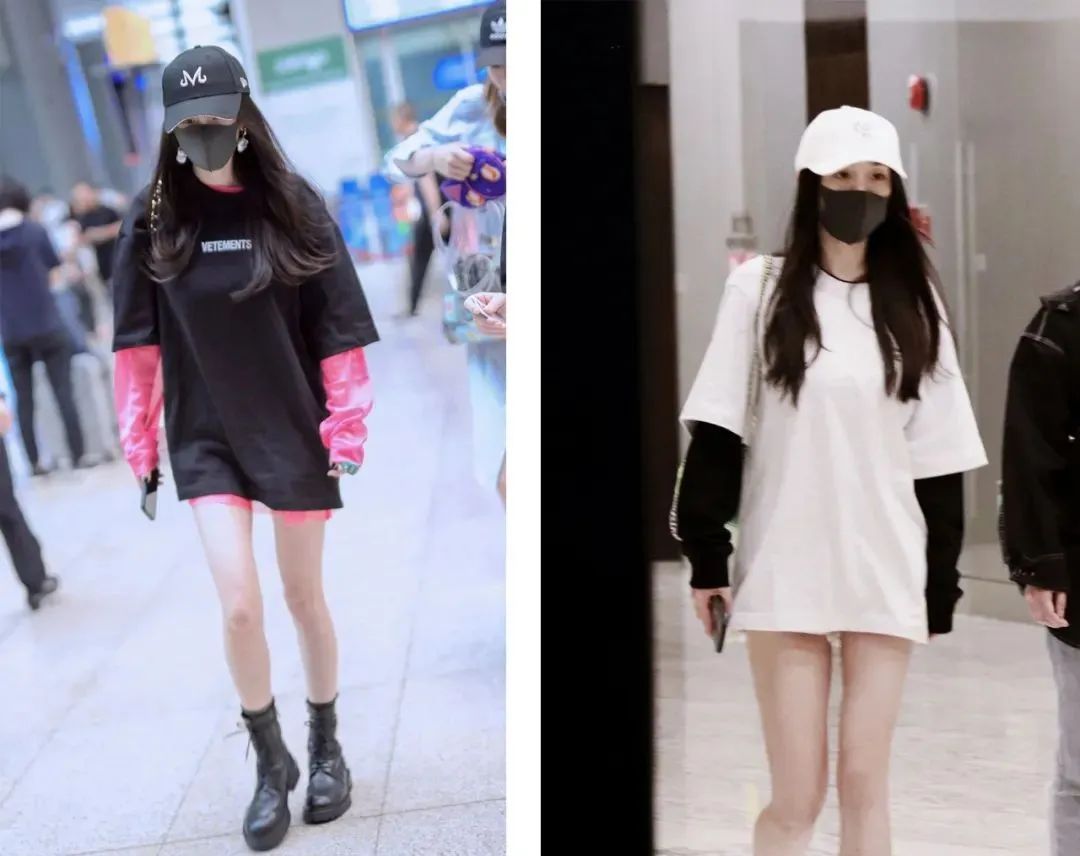 杨幂什么样的单品都能穿好,杨幂穿单品