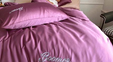 媲美真丝床品的品牌是什么,抑菌美肤床品四件套