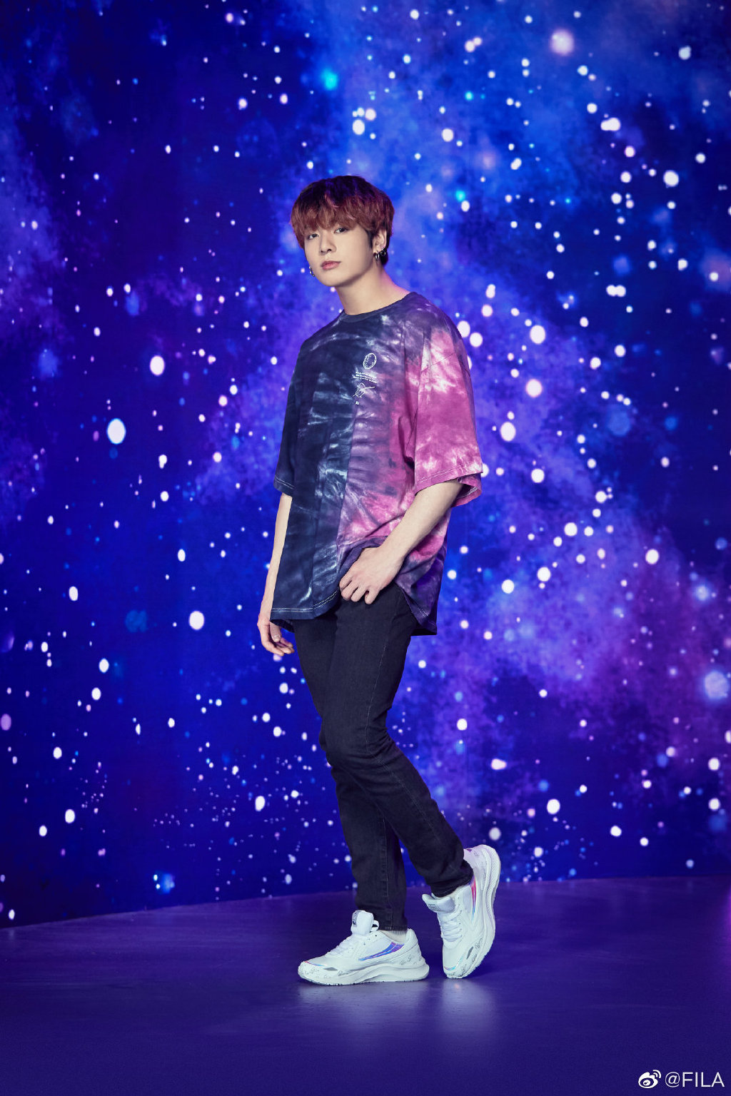 fila代言人防弹,防弹少年团最新宣传海报