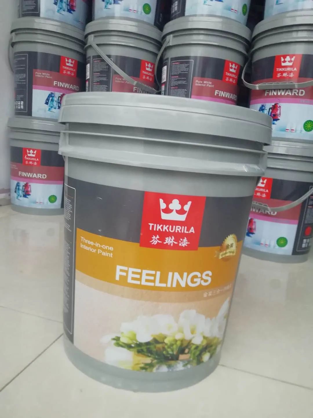 芬琳漆五合一官方旗舰店,金装芬琳五合一内墙漆