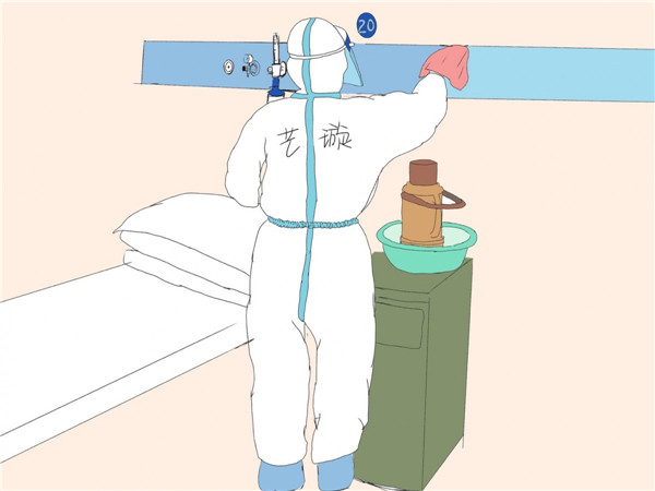 火神山雷神山抗疫手抄报,雷神山医院logo手绘