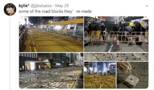 还真有香港暴徒给美国*威示**者传授经验…