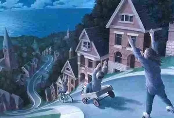 他将梦境画出来，每一幅都耐人寻味