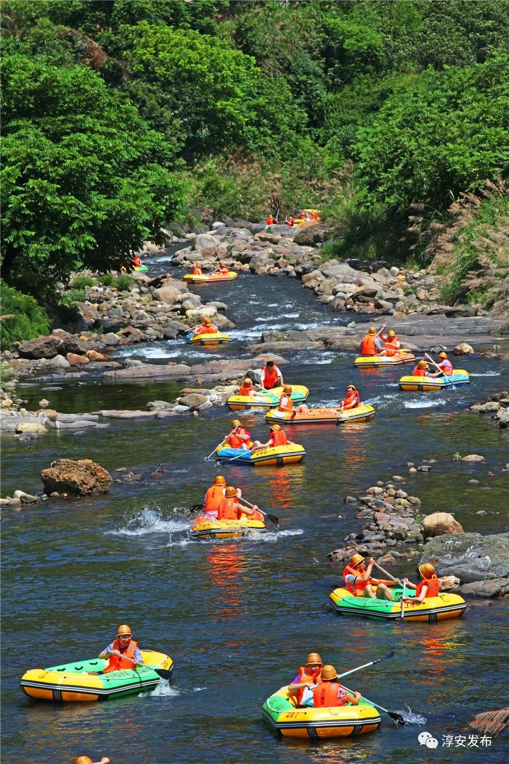 漂流千岛湖最好玩最刺激,来千岛湖感受夏日的浪漫