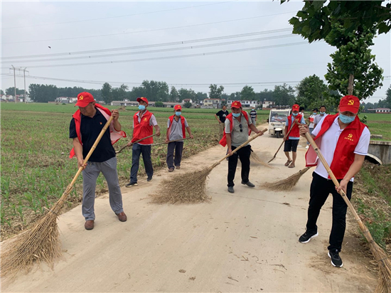 周口市政法委主题党日活动,西华县党支部