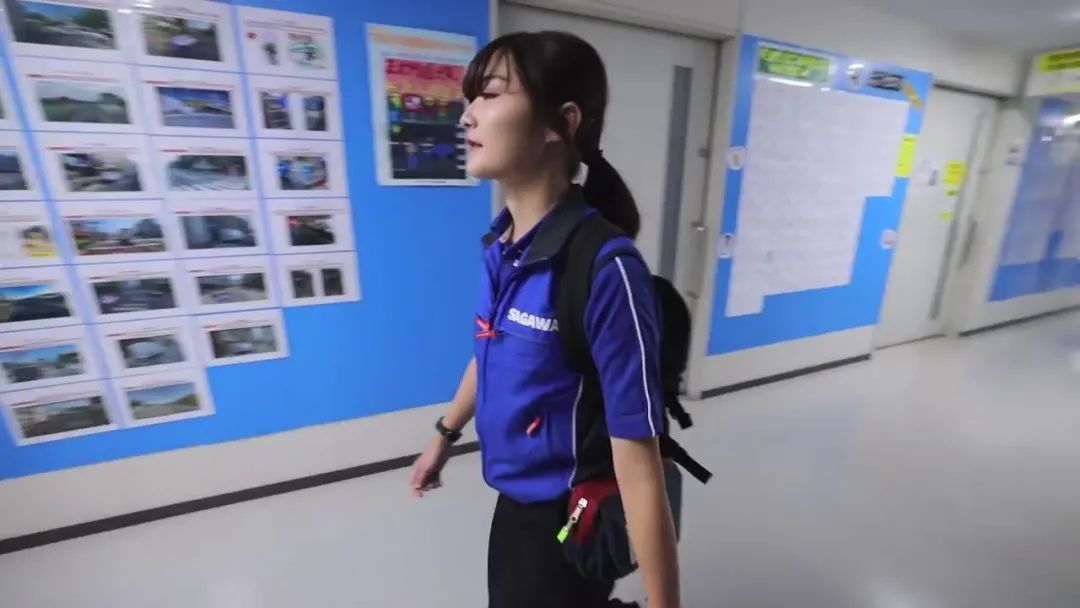 日本女快递员的一天过的有多潇洒,日本快递员的一天视频