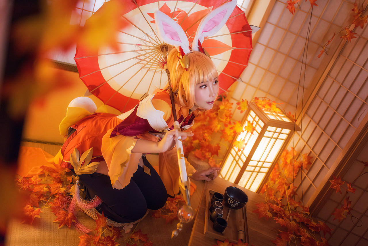 女大学生cosplay公孙离,公孙离所有皮肤cosplay