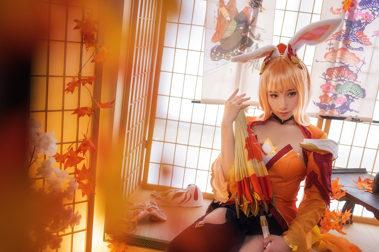 女大学生cosplay公孙离,公孙离所有皮肤cosplay