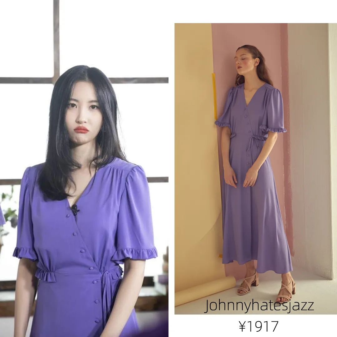 明星银色礼服钟楚曦,钟楚曦zara