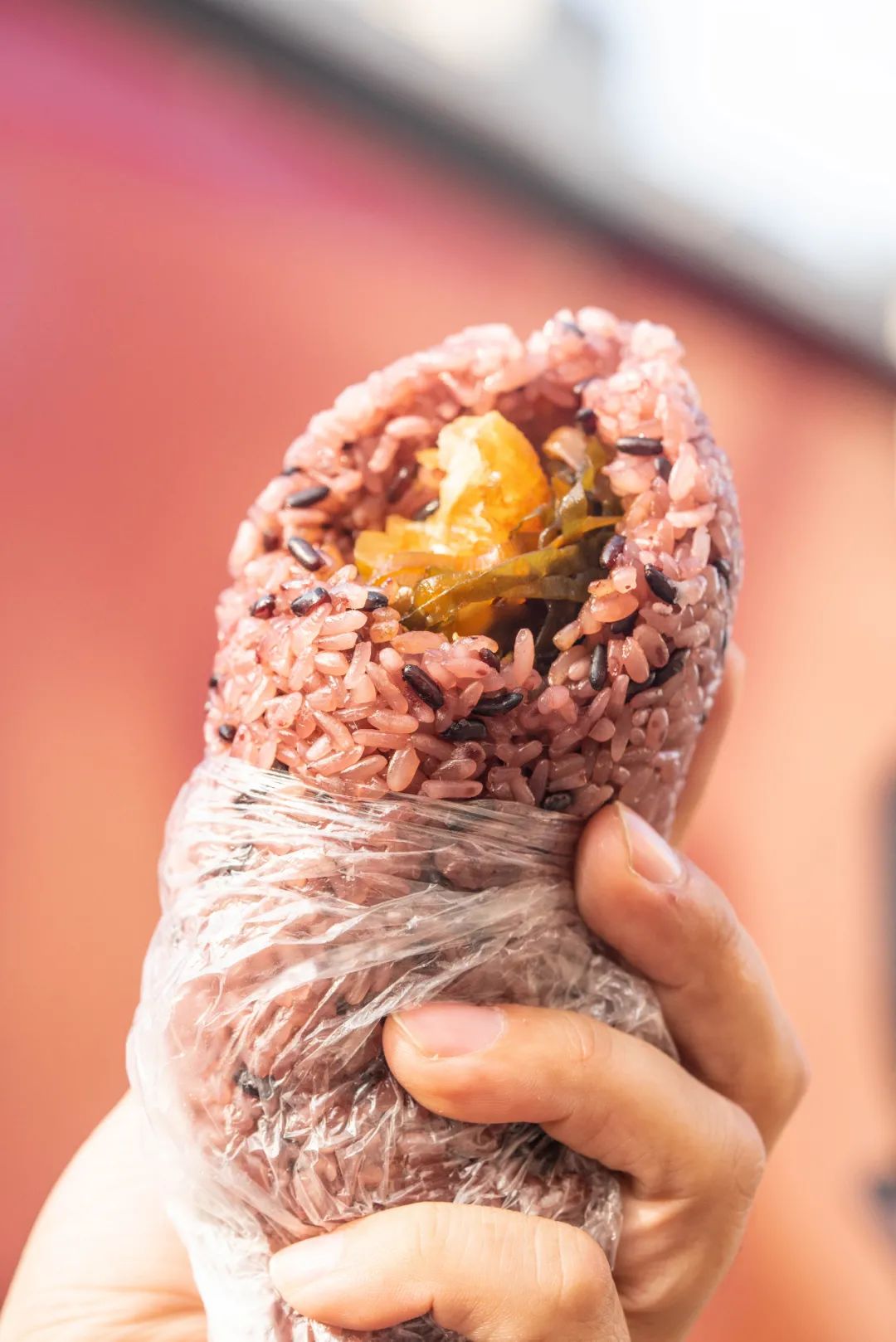 老式饭团摊子,老式饭团上海