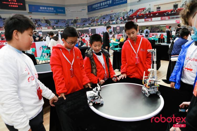 智汇淄博 共绘未来第20届robotex世界机器人大会山东选拔赛在张店盛大开幕