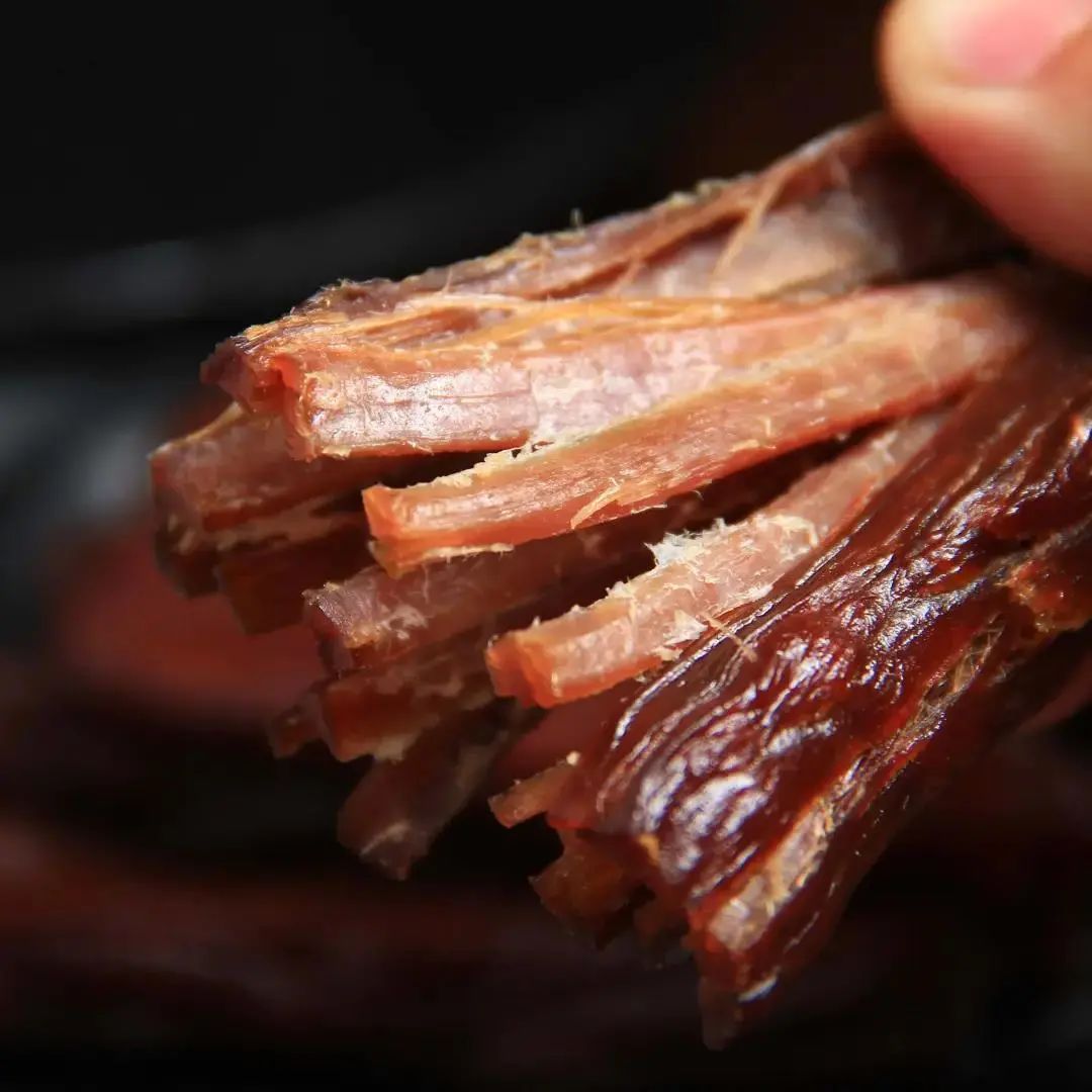 牛肉干科尔沁的草原风味,科尔沁大草原手撕牛肉干