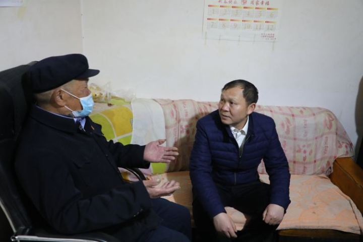 解天云带领第一慰问组开展春节走访慰问活动