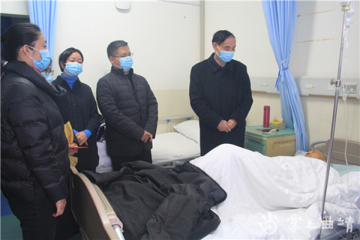 李文荣率队走访慰问市级离退休老领导