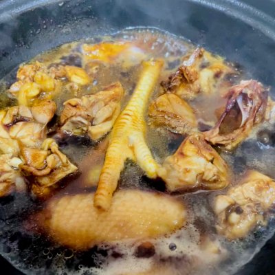 花甲鸡的正宗做法大全集,鲍鱼虾花甲鸡煲汤的正宗做法