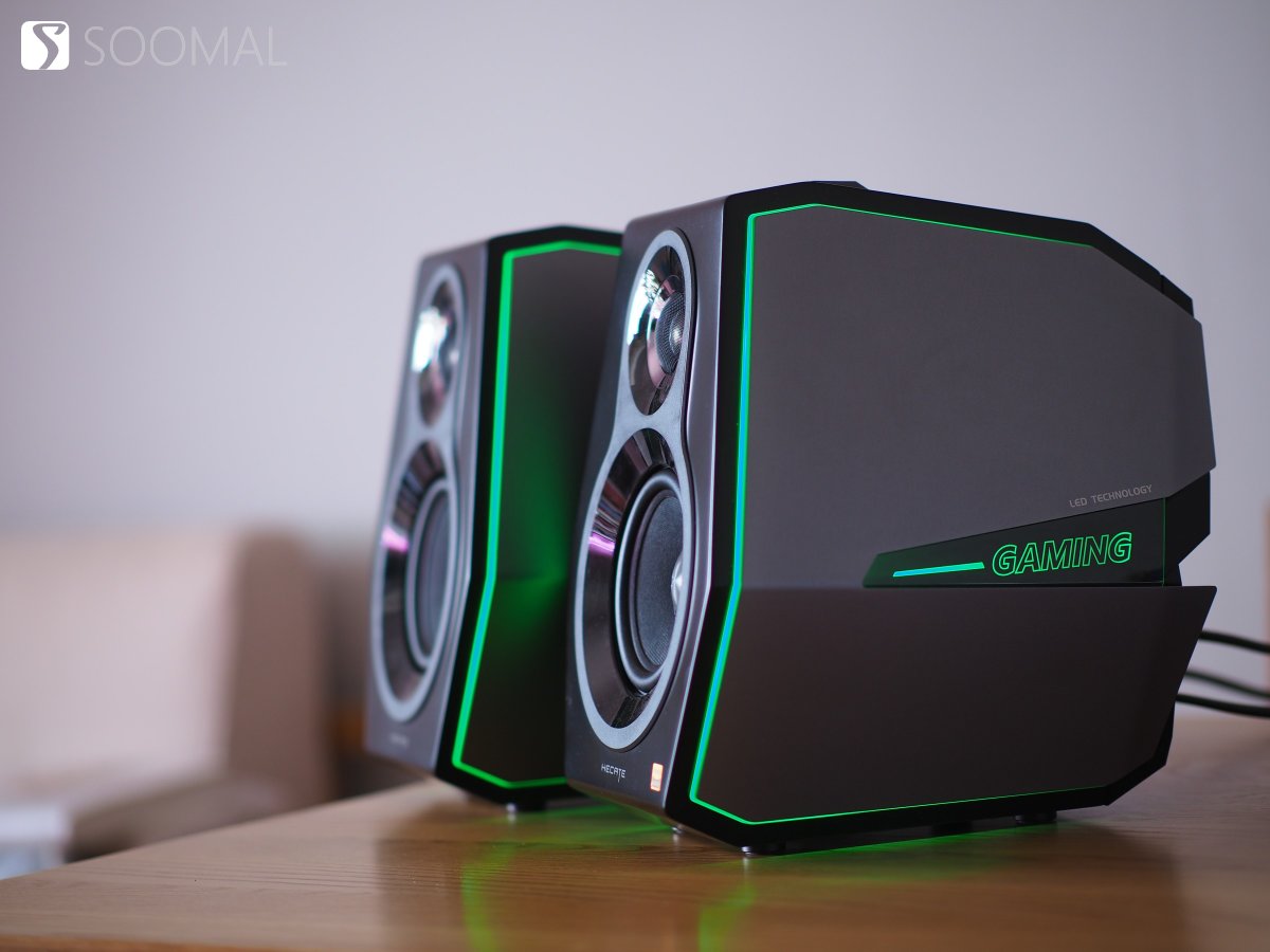 漫步者HECATEG5000红色音响,漫步者HECATE电竞游戏系列音箱