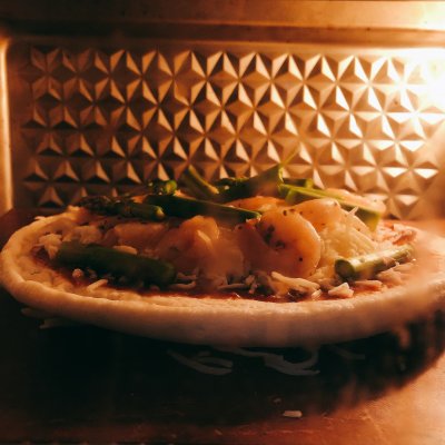 芦笋披萨怎么做,芦笋虾仁披萨