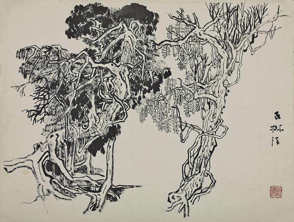 学高为师金针度人——何海霞山水画课徒画稿小议