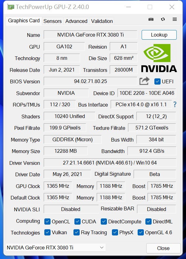 影驰hofextreme3080ti,影驰geforcertx3080ti金属