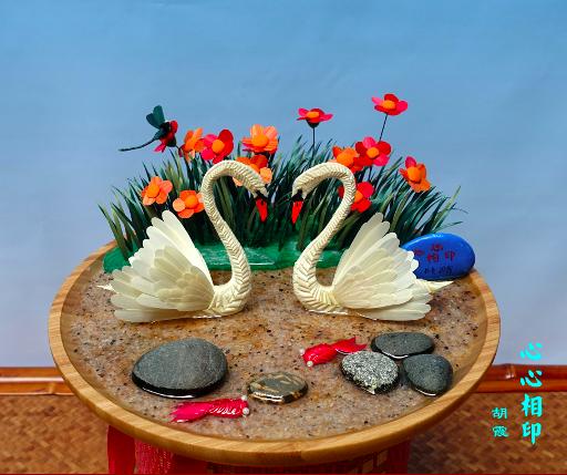 南天竹编织盆景,竹丝可以做成哪些成品